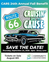 Cruisin' for a Cause, CARS 24th Annual Fall Benefit