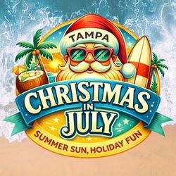 Tampa Christmas in July!  An INDOOR shopping Experience!