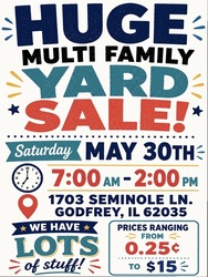 HUGE Multi Family YARD SALE
