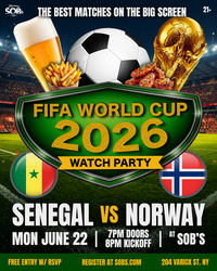 FIFA World Cup 2026: Senegal vs Norway