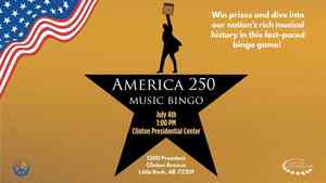 America 250 Music Bingo
