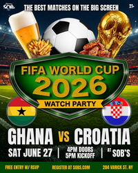 FIFA World Cup 2026: Ghana vs Croatia