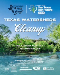 Trash Free Gulf Cleanup at The Trail Conservancy