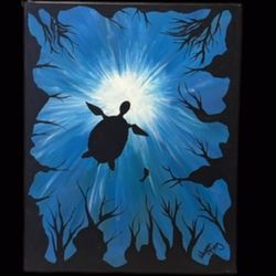 CRAFTY WEDNESDAYS AT ONE HORSE TAPHOUSE - CANVAS PAINT NIGHT