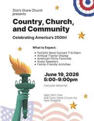 Country, Church, and Community