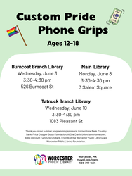 Custom Pride Phone Grips