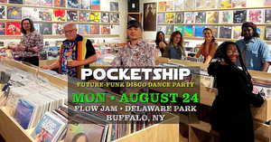 Pocketship 🚀 Future-Funk Disco Dance Party at Flow Jam in Delaware Park