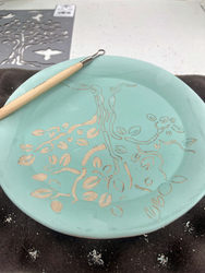 Clay Sgraffito Plate Workshop