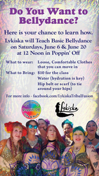 🌙✨ Ready to shimmy, sparkle, and learn something new @ Poppin' Off ✨🌙