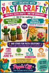 🌵🍝✨ PASTA PARTY TIME @ POPPIN' OFF! ✨🍝🌵