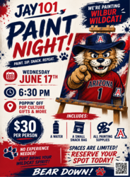 🎨🐾 Bear Down... and Break Out the Paint Brushes @ Poppin' Off🐾🎨