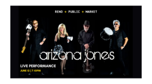 Arizona Jones LIVE at Reno Public Market