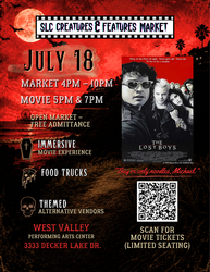 SLC Creature's & Feature's Market - The Lost Boys