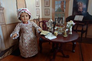 Colonial Fun with Felicity's Liberty ChocolTEA & Doll Garden Party