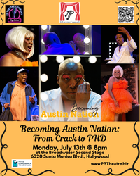 July Cozy Cabaret - Becoming Austin Nation: From Crack to PhD