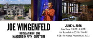 Thursday Night Live with Joe Wingenfeld and Mark Strickland