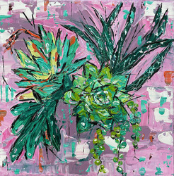 Try it Thursday: Succulent Impasto Painting Workshop