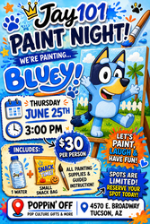💙🧡 WACKADOO! IT’S BLUEY TIME @ POPPIN' OFF! 🧡💙