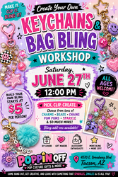 ✨🔑 MORE BLING. MORE CHARMS. MORE PERSONALITY. ONLY AT POPPIN' OFF 🔑✨