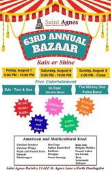 63rd Annual Saint Agnes Parish Bazaar