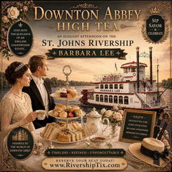 Downton Abbey Themed High Tea Aboard the Barbara Lee