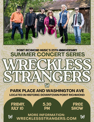 Wreckless Strangers Live at the Point Richmond Outdoor Music Series