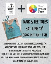 Recycled Tee and Tank Totes