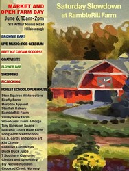 Saturday Slowdown at RambleRill Farm: Market and Open Farm Day