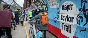 Major Taylor Trail Ribbon Cutting Celebration