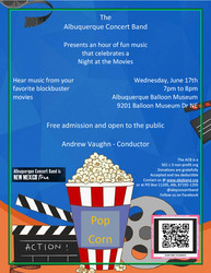 Albuquerque Concert Band: A Night at the Movies!