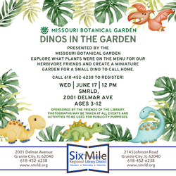 Dinos in the Garden Presented by the Missouri Botanical Garden