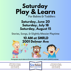 Saturday Play & Learn For Babies & Toddlers