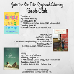 Join the Six Mile Regional Library Book Club
