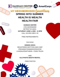 Free Senior Health Fair in Detroit at Hannan Center