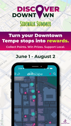 Downtown Tempe Authority Launches Rewards Program to "Discover Downtown: Sidewalk Summer"