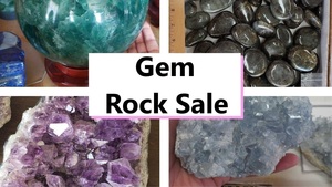Gem Amethyst Rock Fossil Sale June 30 July 1 (9am - 5pm) - (Reno/Sparks, NV)