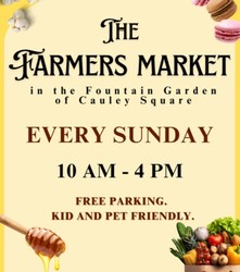 Cauley Square Presents The Indoor Farmers Market in the Fountain Garden