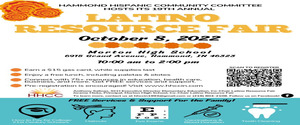 Latino Resource Fair October 8th 10-2 p.m.