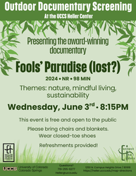 Outdoor Documentary Screening