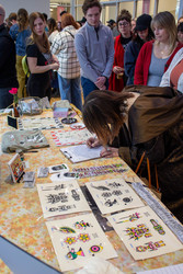 Flash Canvases: Tattoos at CAM