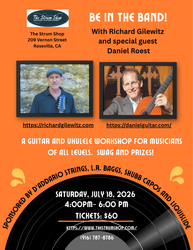 Be in the Band! With Richard Gilewitz and special guest Daniel Roest