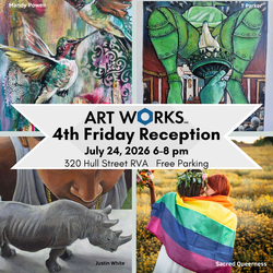 4th Friday Art Shows and Opening Reception @ Art Works!