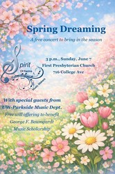Spring Dreaming- A free concert with Spirit of Racine Music Makers & UW-Parkside Special Guests