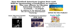 Ukrainian Fundraiser - Perogies, live music, silent auctions - Saturday October 1st (11 AM to 6 PM)