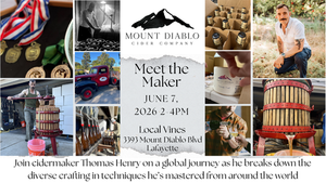 Meet the Maker: Awards winning ciders with Thomas Henry of Mount Diablo Cider