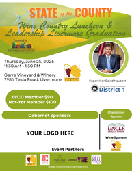 Wine Country Luncheon - State of the County & Leadership Livermore Graduation