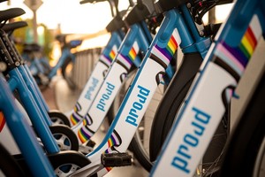 Blue Cross Blue Shield of MA Celebrates Pride Month with Return of Proud Bikes to Bluebikes System