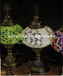 JW Chicago Social Series: Mosaic Lamp Workshop