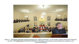 Lititz Moravian Collegium Musicum Concert Sunday October 9th at Lititz Moravian Church