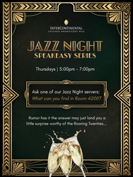 InterContinental Chicago Jazz Nights: Speakeasy Series
